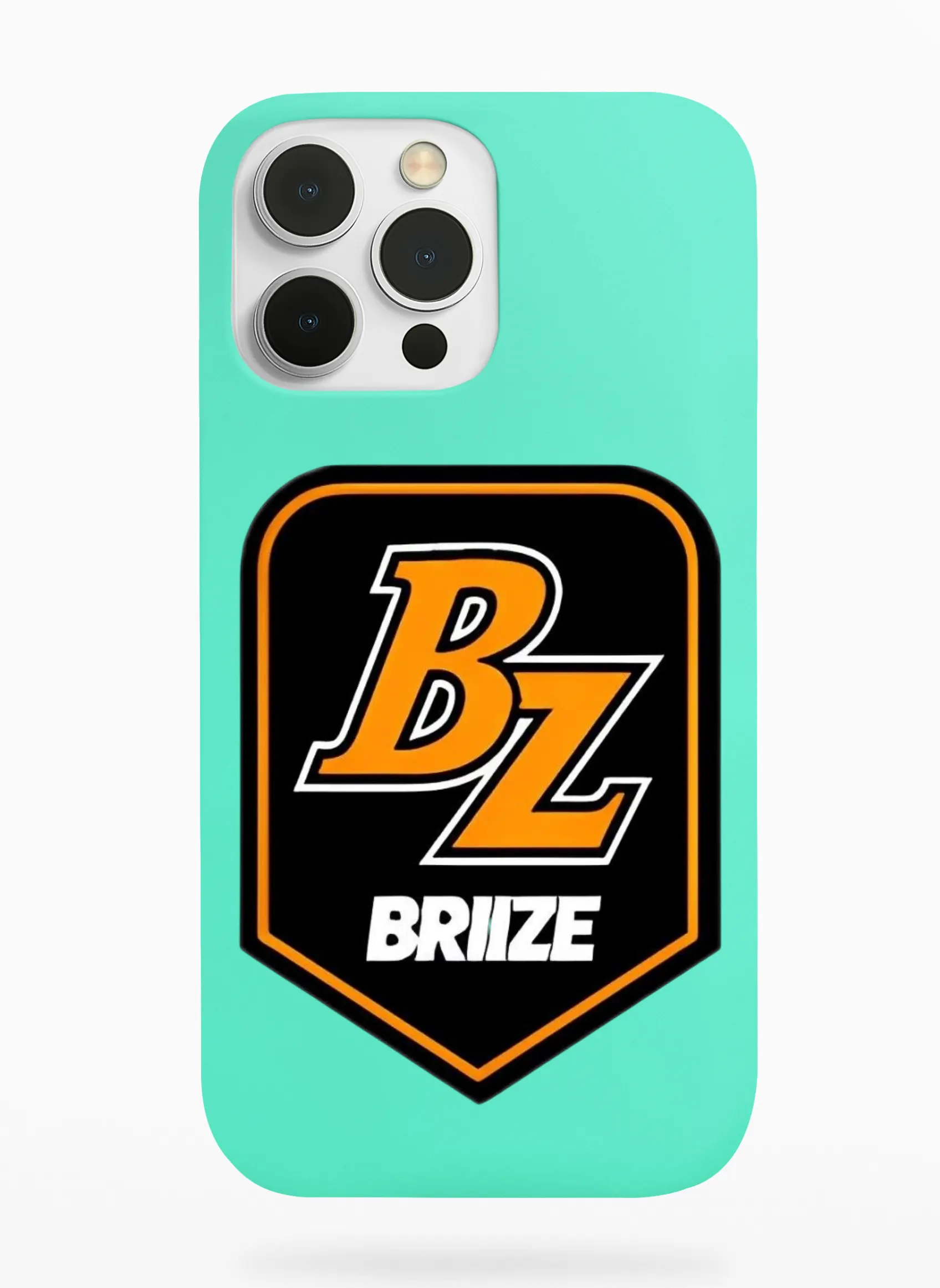 Riize Briize Badge Phone Case - Turquoise, Apple iPhone 18