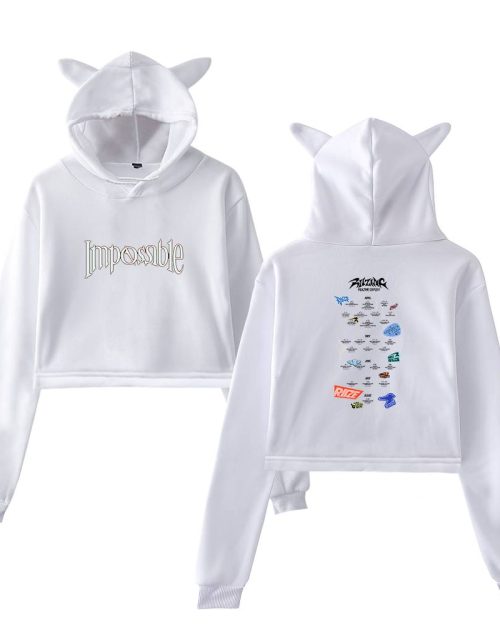 Riize Impossible Cropped Hoodie