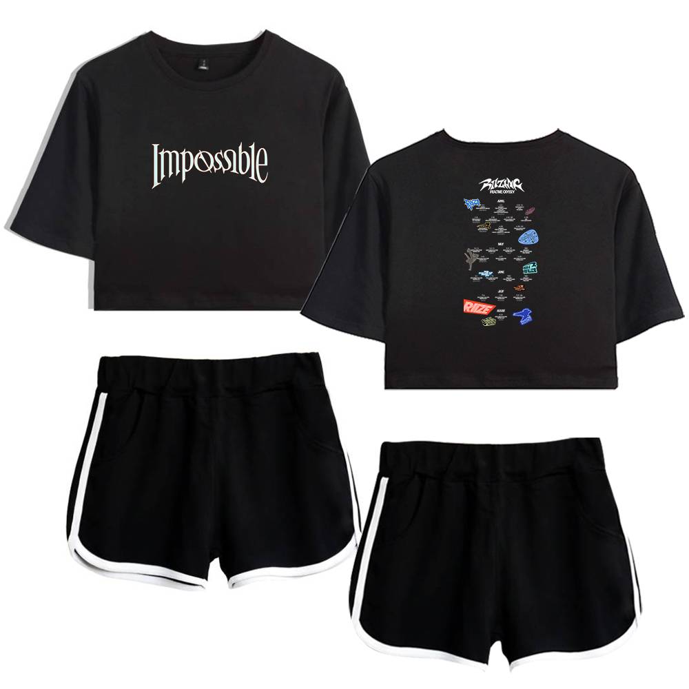 Riize Impossible Tracksuit - Black-Black