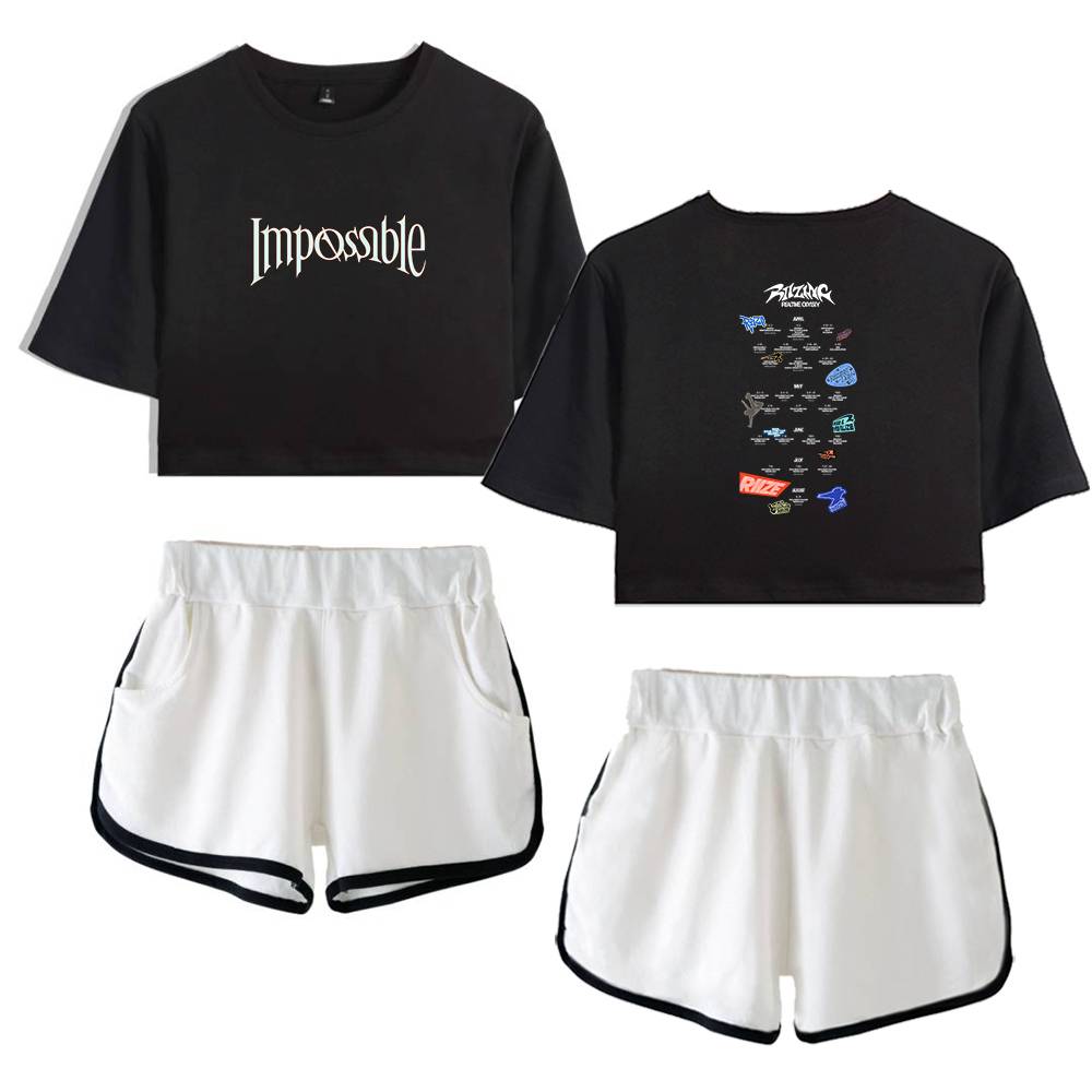 Riize Impossible Tracksuit - Black-White