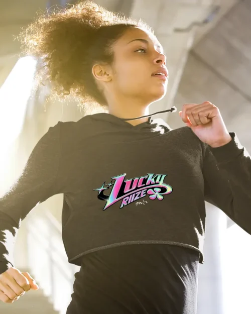 Riize Lucky Cropped Hoodie