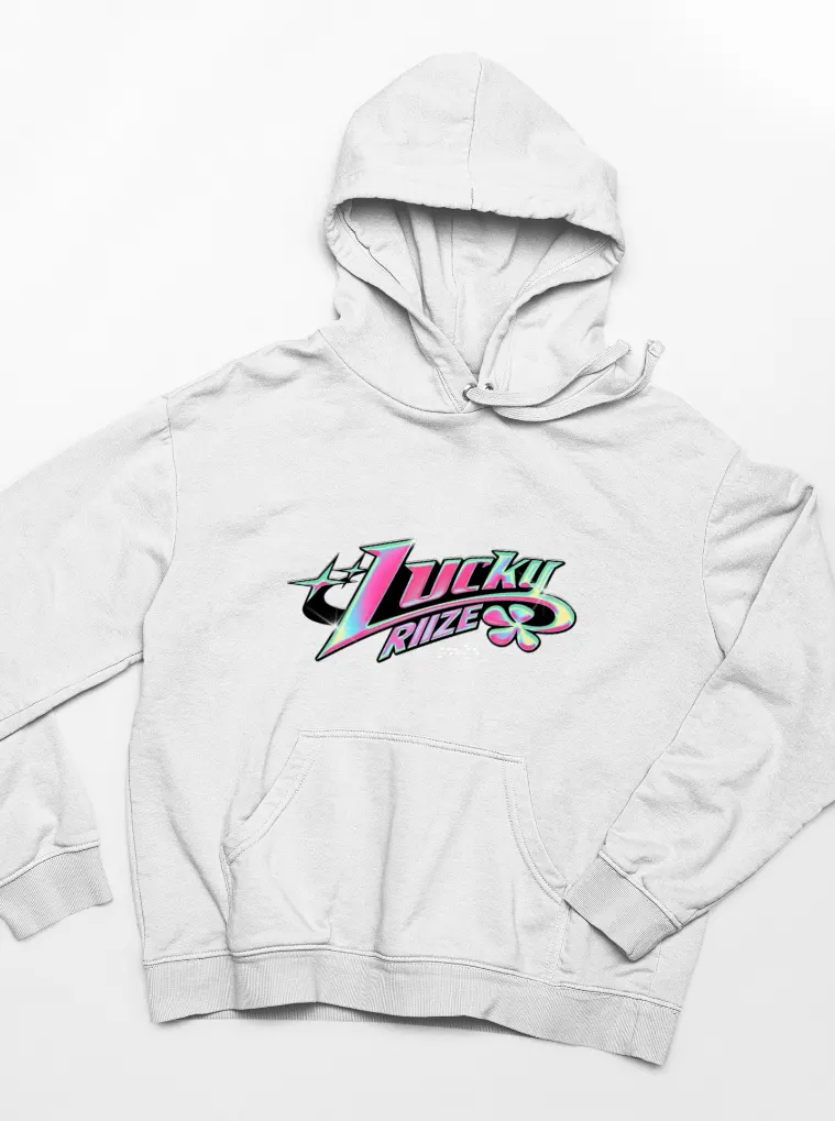 Riize Lucky Hoodie - White