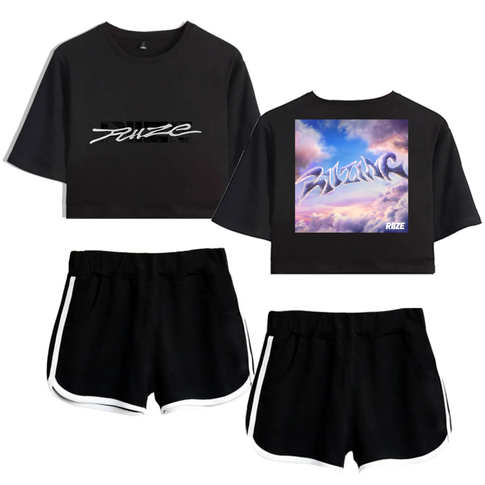 Riize Riizing Tracksuit - Black-Black