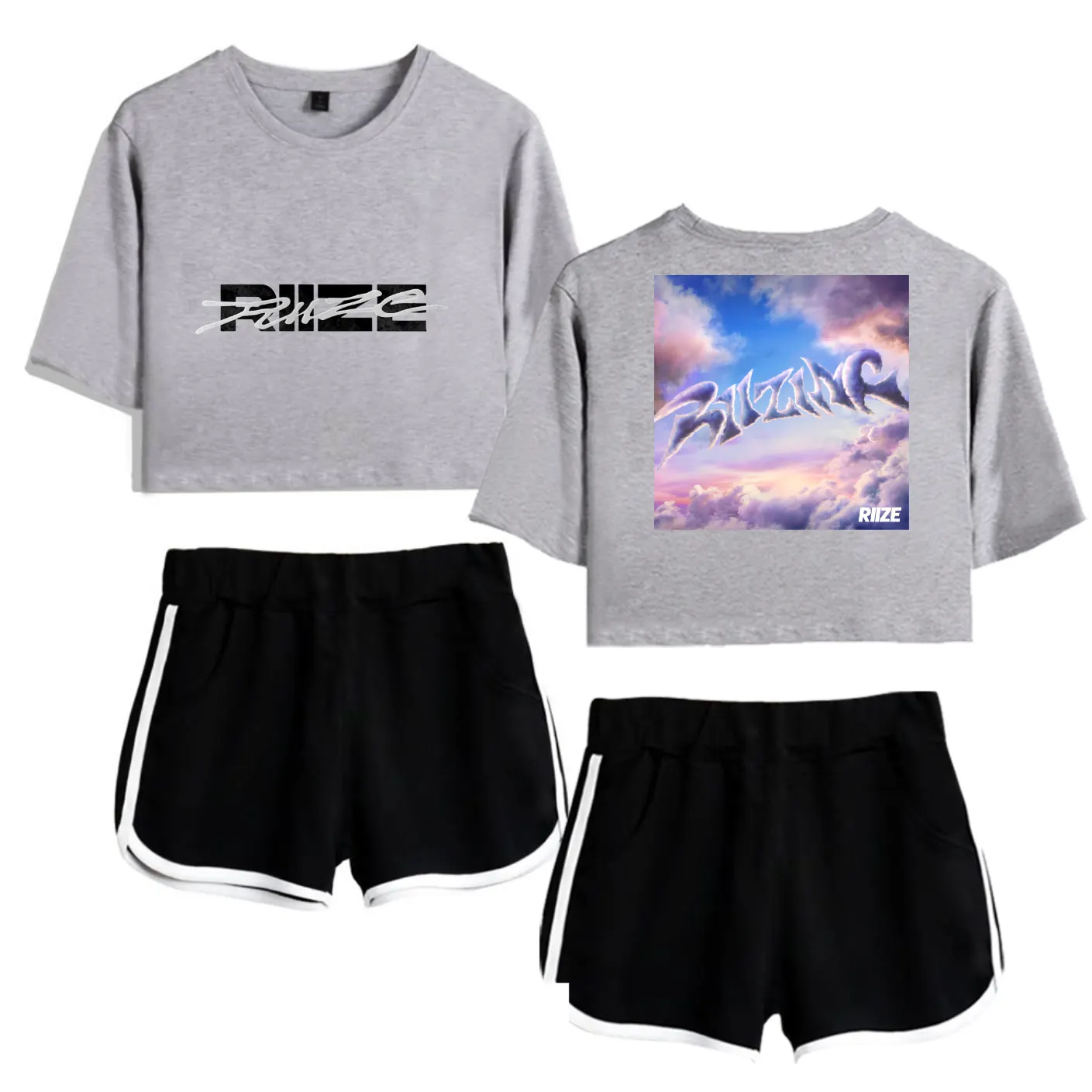 Riize Riizing Tracksuit - Gray-Black