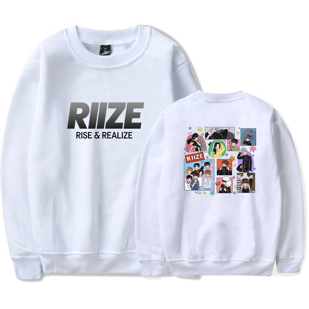 Riize Rise & Realize Sweatshirt - White