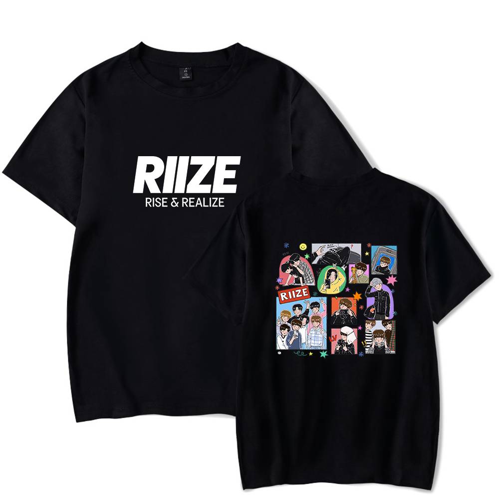 Riize Rise & Realize T-Shirt - Black