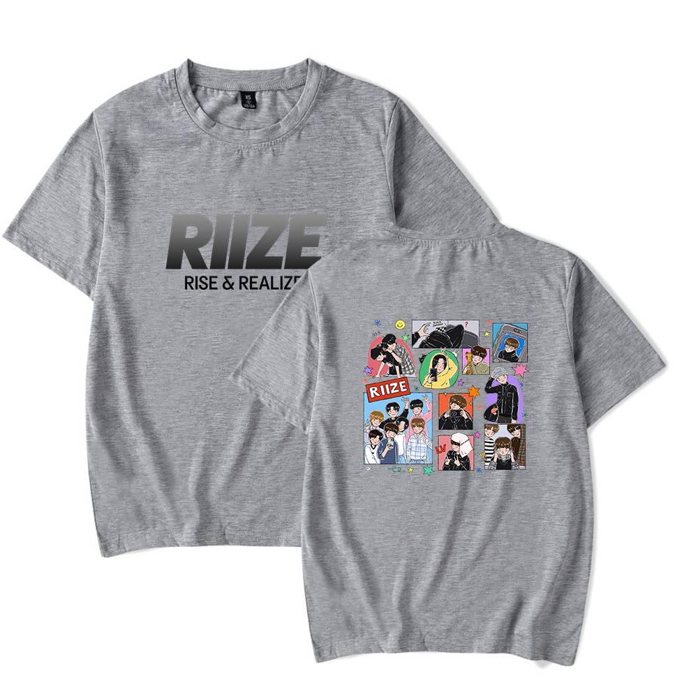 Riize Rise & Realize T-Shirt - Gray