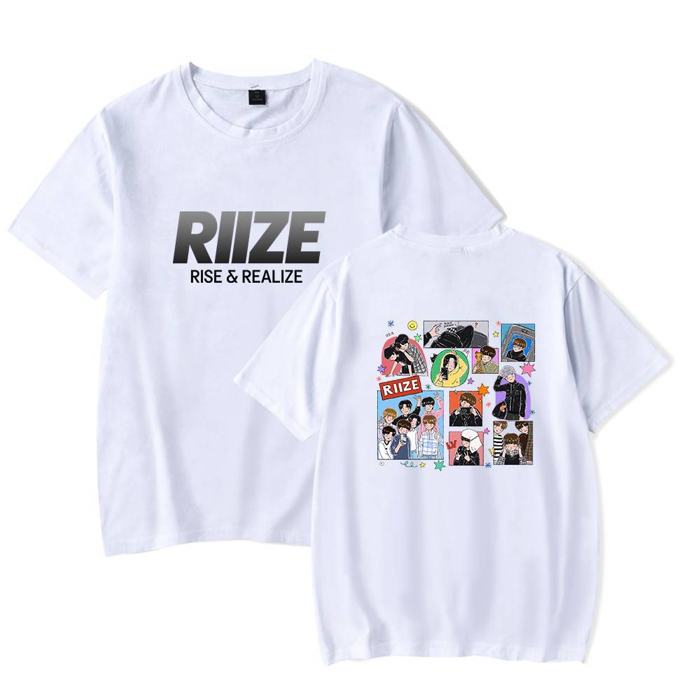 Riize Rise & Realize T-Shirt - White