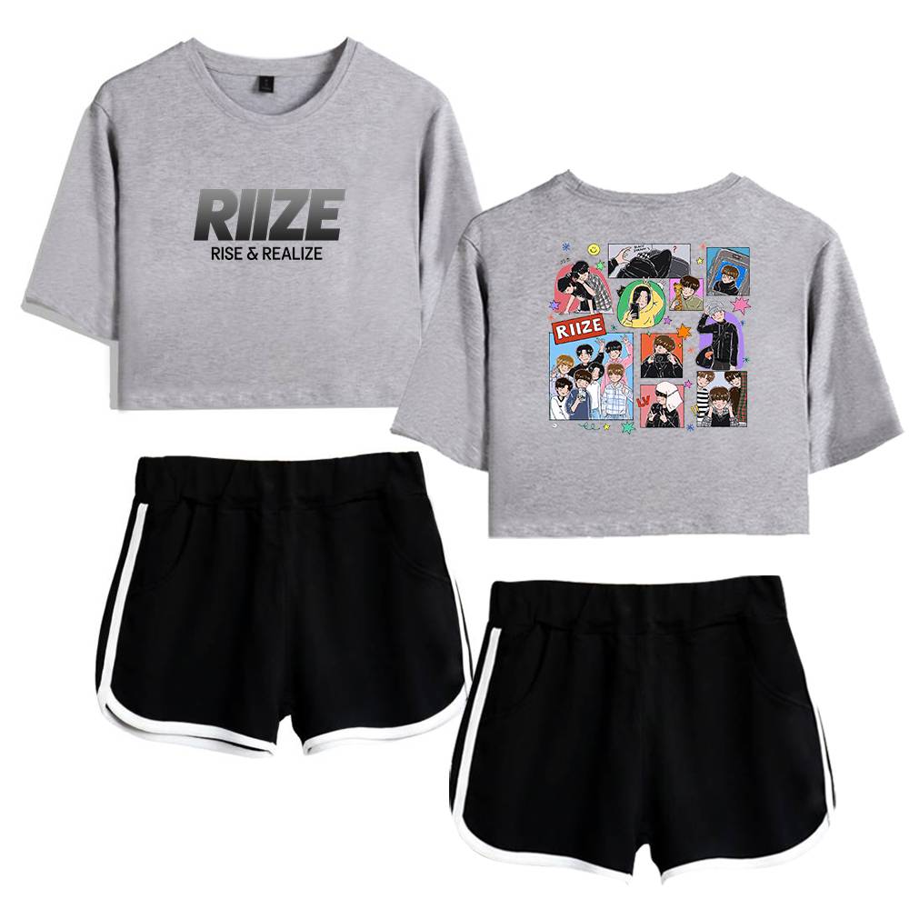 Riize Rise & Realize Tracksuit - Gray-Black