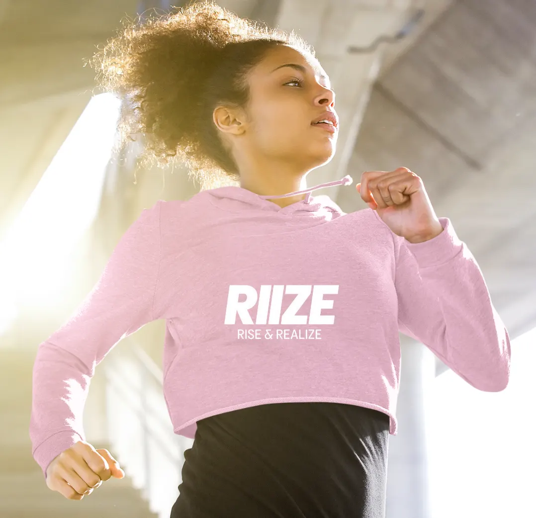 Riize Sunburst Cropped Hoodie