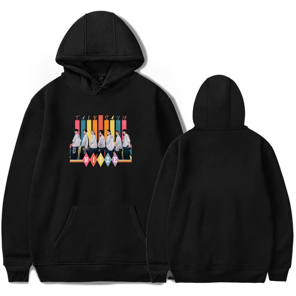 Riize Talk Saxy Hoodie - Black
