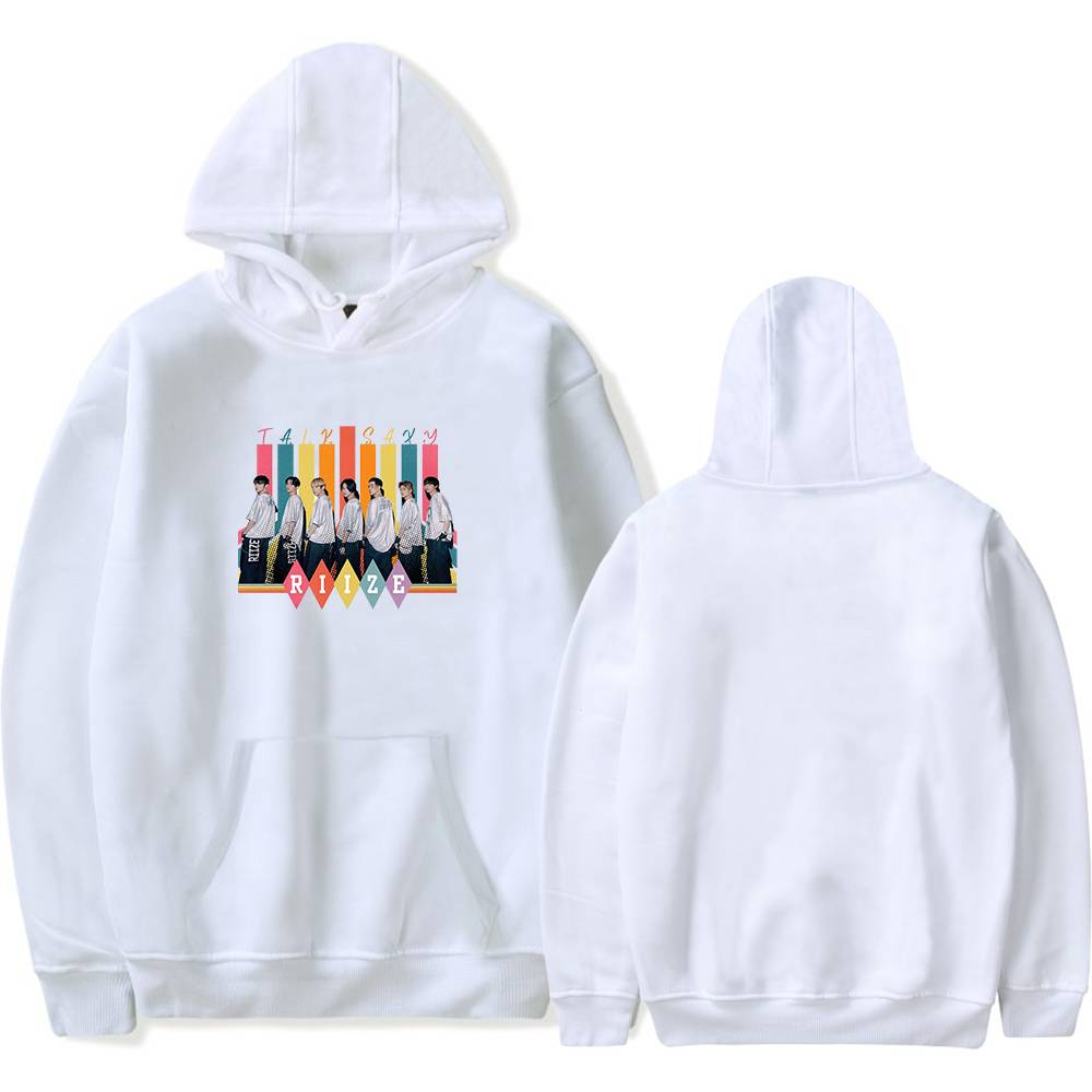 Riize Talk Saxy Hoodie - White